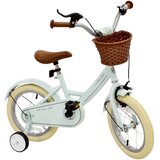 Enero Retro Style 14" otroško kolo s košarico in pomožnimi kolesi | Shoptok.si