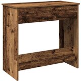 vidaXL Pisalna miza starinski les 80x40x75 cm inženirski les | Shoptok.si