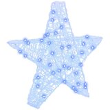  3D Zvijezda s 50 LED svjetlima Plava 55 x 53.5 x 10 cm Akril | Eponuda.com