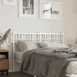 vidaXL Metalno uzglavlje bijelo 120 cm | shoptok.hr