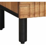 TV ormarić 70x33x46 cm Masivno drvo akacije - Prirodna 1 Drvo bagrema | shoptok.hr