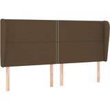  Krevet s oprugama i madracem tamnosmeđi 200x200 cm od tkanine | shoptok.hr