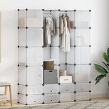  Modularni ormarić s 18 pretinaca bijeli 37 x 146 x 180,5 cm Cene