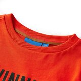  Dječja majica s dugim rukavima jarkonarančasta 116 | shoptok.hr