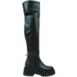 Tommy Hilfiger Tjw Over The Knee Boots Crna Cijene