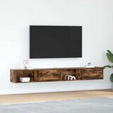 vidaXL TV omarica 2 kosa dimljeni hrast 100x31x25,5 cm inženirski les Cene