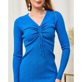 Resti Blue Women's Ribbed Dress | Shoptok.si