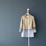 YAMAZAKI Bijela metalna zidna vješalica 38,5 cm Tower – | shoptok.hr