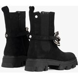 D/CEO Black boots with chain Gareau | Shoptok.si