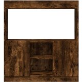 vidaXL Visoka komoda boja hrasta 92x33x100 cm od konstruiranog drva | shoptok.hr