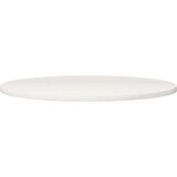 vidaXL mizna plošča bela Ø90x2,5 cm trdna borovina | Shoptok.si