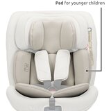 Lorelli Solaris autosjedalica i-size Isofix 360° 40-150 cm, Beige | shoptok.hr