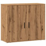 Maison Chic Komoda - Predalnik artisian hrast 80x33x70 cm inženirski les, (21720231) | Shoptok.si