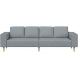  Kauč za dnevni boravak Svijetlo siva 250 x 77 x 76 cm Poliester | Eponuda.ba