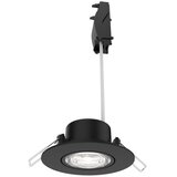Philips LED prigušiva ugradno stropno svetlo CILANTRO LED/5W/230V 2700K crna | Eponuda.com