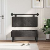  Držeće uzglavlje Zidne Crna 100 cm Antikni PU - Crna 100 cm bez LED | shoptok.hr