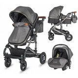 Coccolle Otroški voziček 3in1 Siyana Dahlia Mestno siv smart | Shoptok.si
