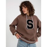RELEVANCE Sweatshirt-RV-BL-8372.04P-brown | Shoptok.si