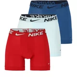 Nike Športne spodnjice encijan / temno modra / ognjeno rdeča / bela