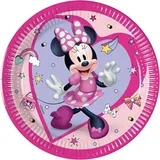 disney+minnie miš 8-dijelni set papirnatih tanjura 20 cm