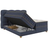 Premium Living Postelja Boxspring Bianco, Modra, 180x200 | Shoptok.si