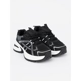 Shelvt Black sneakers with a breathable upper and a chunky white sole | Eponuda.ba