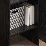 Ormarić za knjige Crni hrast 40 x 35 x 180 cm Konstruirano drvo | shoptok.hr