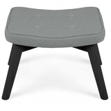 Sofotel Norse 2051 tapecirani tabure in opora za noge – temnosiva | Shoptok.si