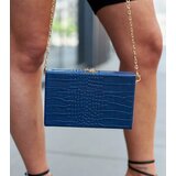 Gemre Navy blue "satchel" bag with chain Dratche | shoptok.hr