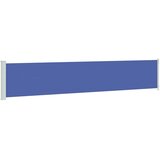  Uvlačiva bočna tenda za terasu 117 x 600 cm plava | shoptok.hr