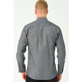 Dewberry G674 MEN'S SHIRT-SMOKED-2 Cene