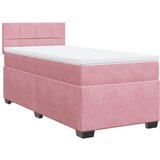 Maison Chic Box spring postelja - Vzmetna postelja z vzmetnico roza 80x200 cm žamet SL16788, (21881687) | Shoptok.si