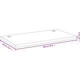  Mizna plošča 100x60x4 cm bambus, (21074120) | Shoptok.si