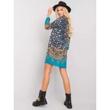 Och Bella Dress-TW-SK-BI-2667-2.92P-Sea | Shoptok.si