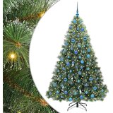  Umjetno božićno drvce s stalakom Zelena 180 cm PE i PVC | shoptok.hr