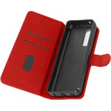 AVIZAR folio case samsung galaxy A52 z držalom za kartico - rdeca, (20616291) | Shoptok.si