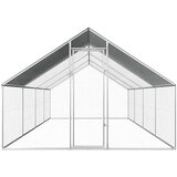 Vanjski kavez za kokoši od pocinčanog čelika 2,75 x 8 x 1,92 m | shoptok.hr