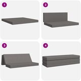 SOFA na razvlačenje 200 x 67 x 45 cm Svjetlosiva | shoptok.hr