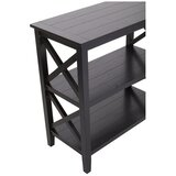Premier Housewares Crni regal od masivnog bora 40x81x81 cm Heritage – | shoptok.hr