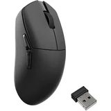 Lemokey G1 Brezžična Miška Pixart 3950 / 8K Polling Rate / Črna / Bluetooth / 2.4GHz /G1-A3, (22126389)