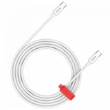 Canyon cable CC60AB C-C 60W Braided 1.2m White Cene