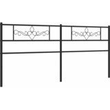  Metalno zamjensko uzglavlje crno 193 cm | shoptok.hr