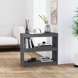 Ormarić za knjige / pregrada sivi 80x30x71,5 cm od borovine | shoptok.hr