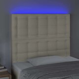  Uzglavlje krem 90x5x118/128 cm od umjetne kože | shoptok.hr