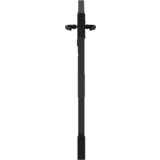  Dvorišna vrata - Vrtna vrata Crna 100 x 100 cm Čelik s praškastim premazom | shoptok.hr