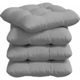 Jastučići za sjedenje 4 pcs Oblačnosiva 40 x 40 x 12 cm tkanina | Eponuda.ba