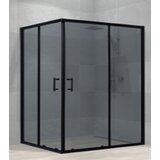 Master Staklo tuš kabine 80x80cm LP-530 crno u