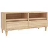 TV ormarić boja hrasta sonome 100x34,5x44,5cm konstruirano drvo | shoptok.hr