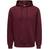 Only & Sons Pulover 'ONSCERES' vinsko rdeča Cene