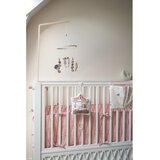 CamCam Copenhagen Svijetlo ružičasta ograda za dječji krevet od organskog pamuka 365 cm Blossom Pink – | shoptok.hr